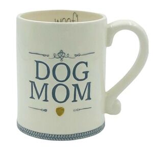 Grasslands Road Coffee Tea Mug "DOG MOM" Woof Paw Puppy Love Mommy Cup